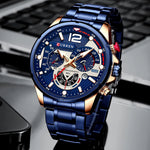 Reloj Curren  Chrono Blue Acero (47mm)