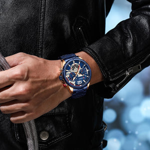 Reloj Curren  Chrono Blue Acero (47mm)